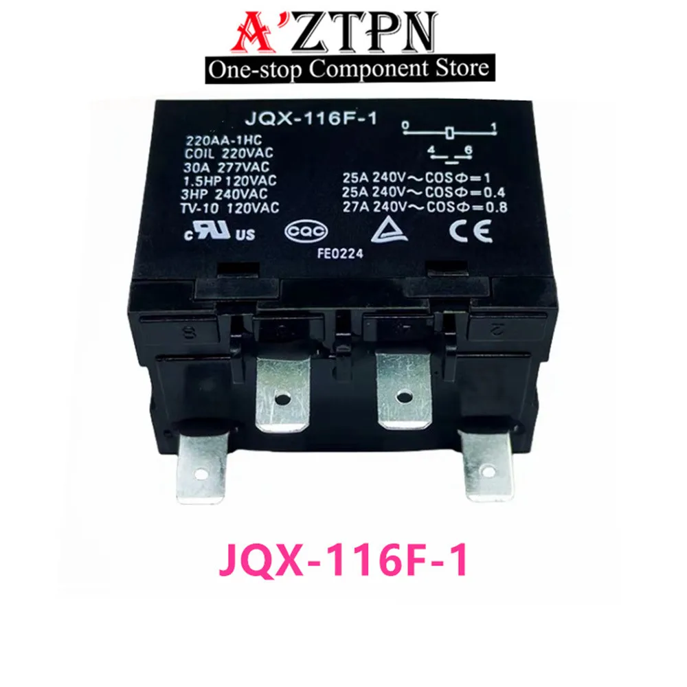 Original JQX-116F-1 220AA-1HC 220VAC relay HF116F-1