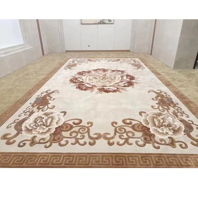 Fluffy Bedroom Carpets Soft Handtufted Rug