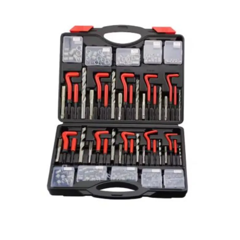 261 PCS Thread Repair Tools Tap Drill Bit Set Hand Self Tapping Thread Set Tapping Thread Set Repairer