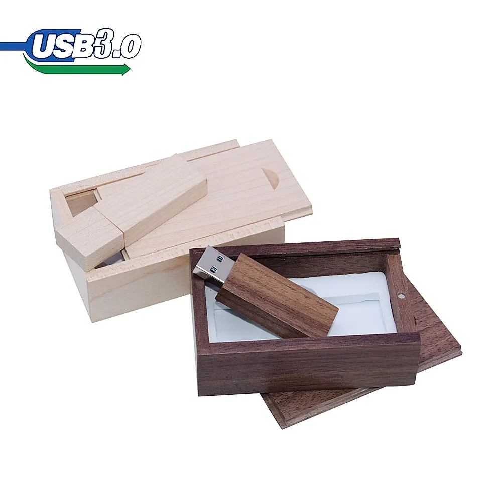 fashion Bamboo Wood and Redwood wood pen drive card model 3.0 usb flash drive 4GB 8GB 16GB 32GB 64GB free custom logo