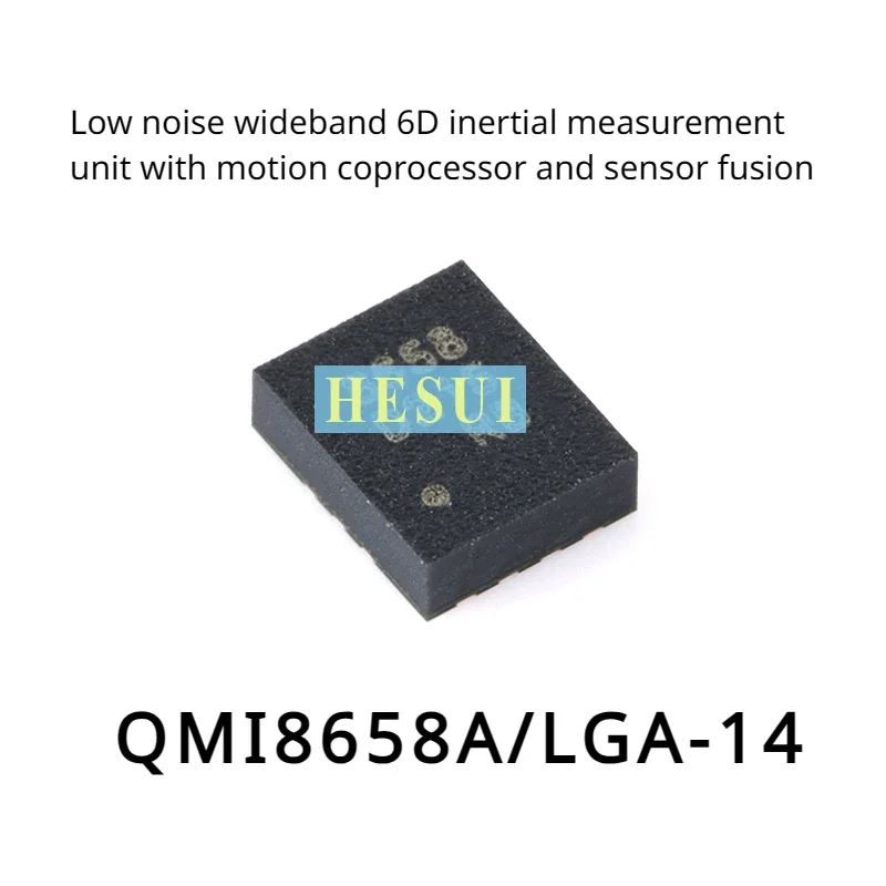 Original QMI8658A LGA-14 six-axis inertial measurement unit gyroscope + accelerometer sensor chip