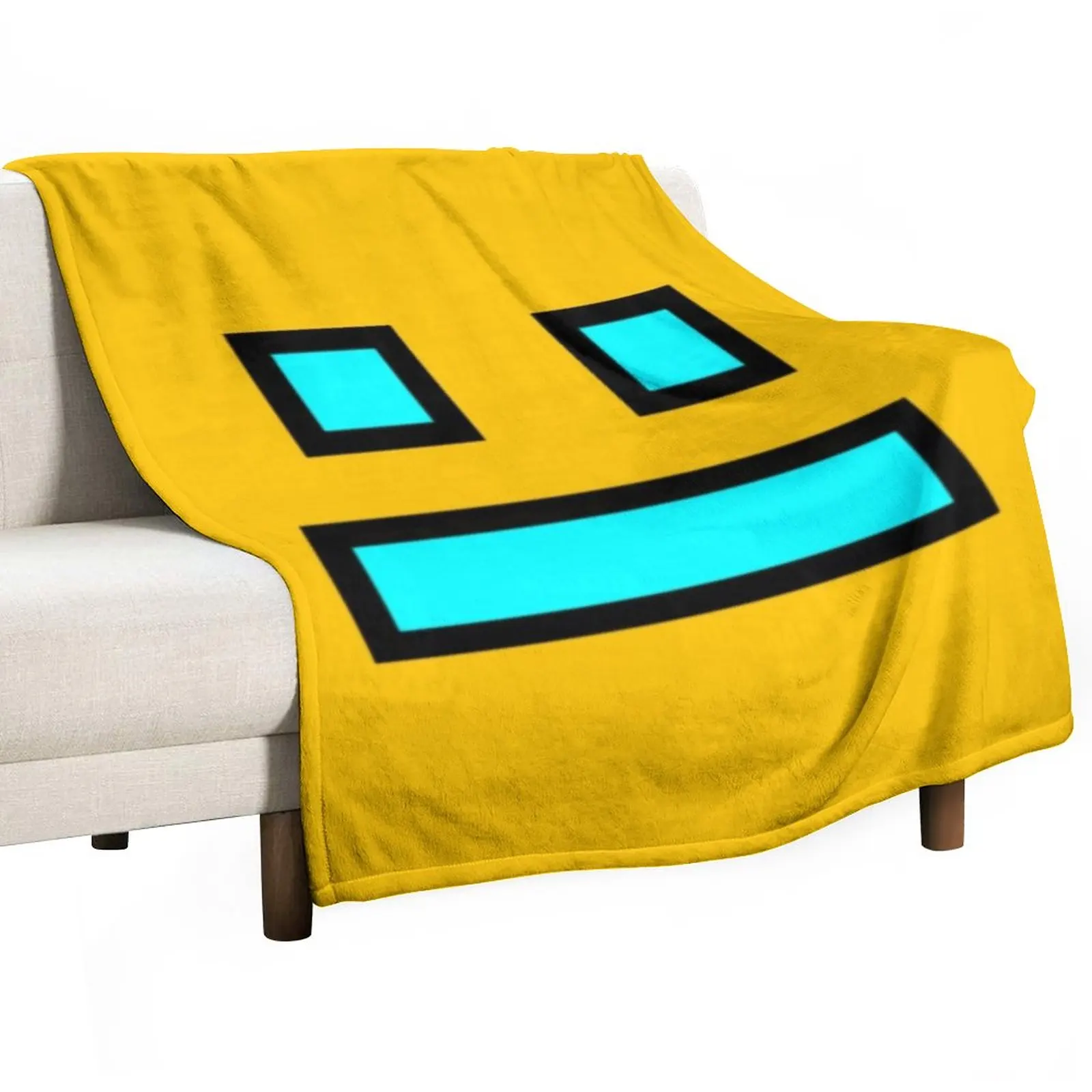 

Geometry Dash Throw Blanket Giant Sofa Blanket Sleeping Bag Blanket