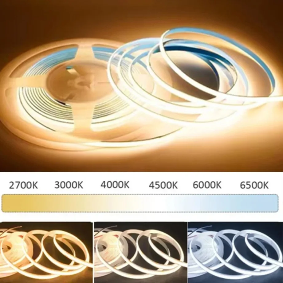 5M 10M FOB COB Светодиодные ленты