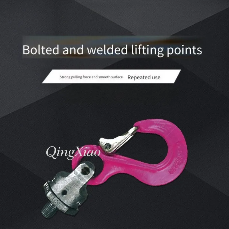 360 Degree Rotatable High Strength Alloy Steel Lifting Eye Mold Swivel Lifting Ring For Mold Handling Heavy Die Hoisting