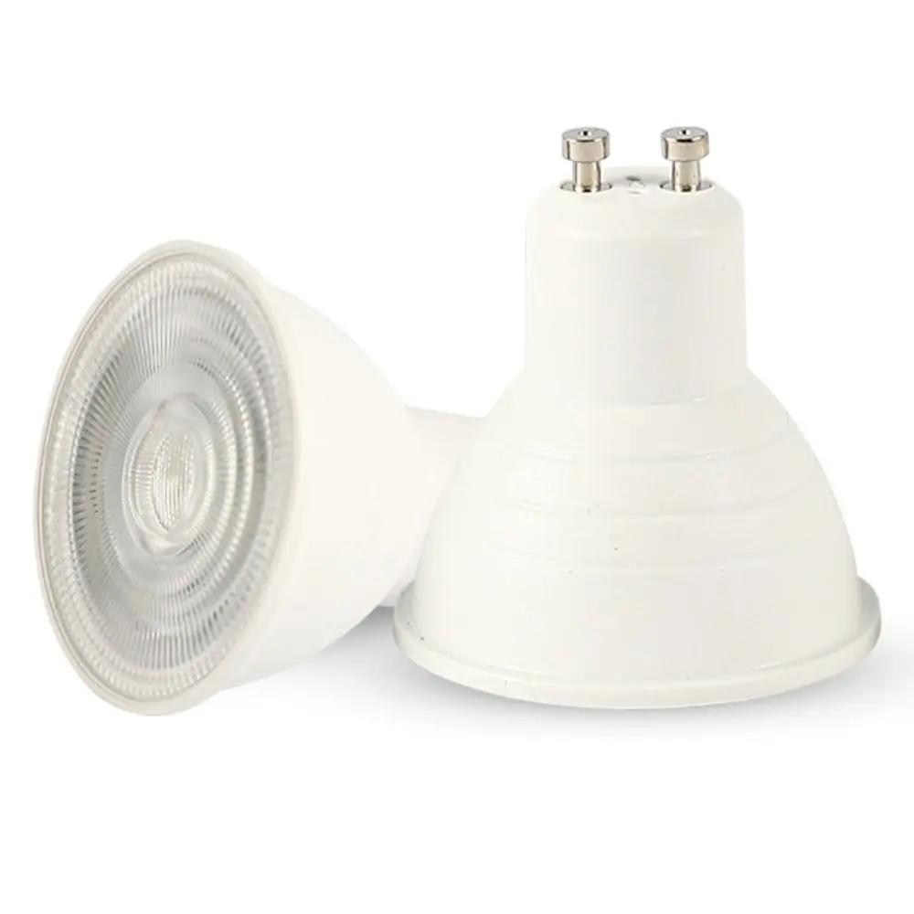 Neue Kunststoff GU10 LED-Lampen COB LED 6W 220V Spot Glühbirne Universelle energiesparende integrierte Lichtdecke