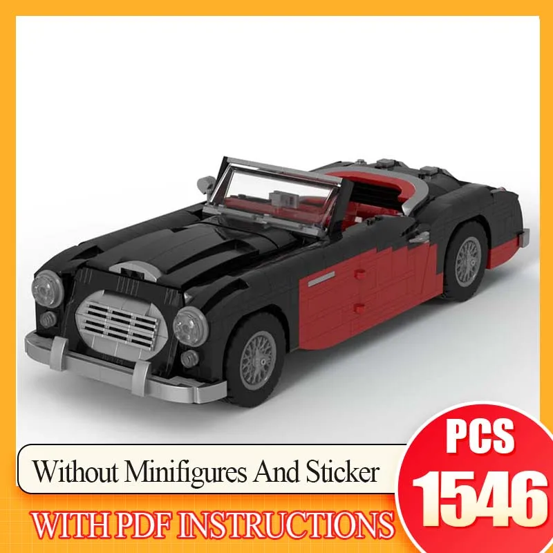 

1546PCSCar Speed Championer Модель MOC Строительные кирпичи Mk1 Спортивный автомобиль Модульная технология Подарки Праздник Сборка Детские игрушки Костюм