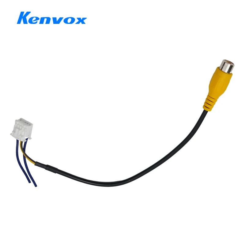 10Pin Car Rear View Backups Camera Cable Adapter Connect Accessory Stereo Android Radio DVD Player Multimedia Monitor Cord