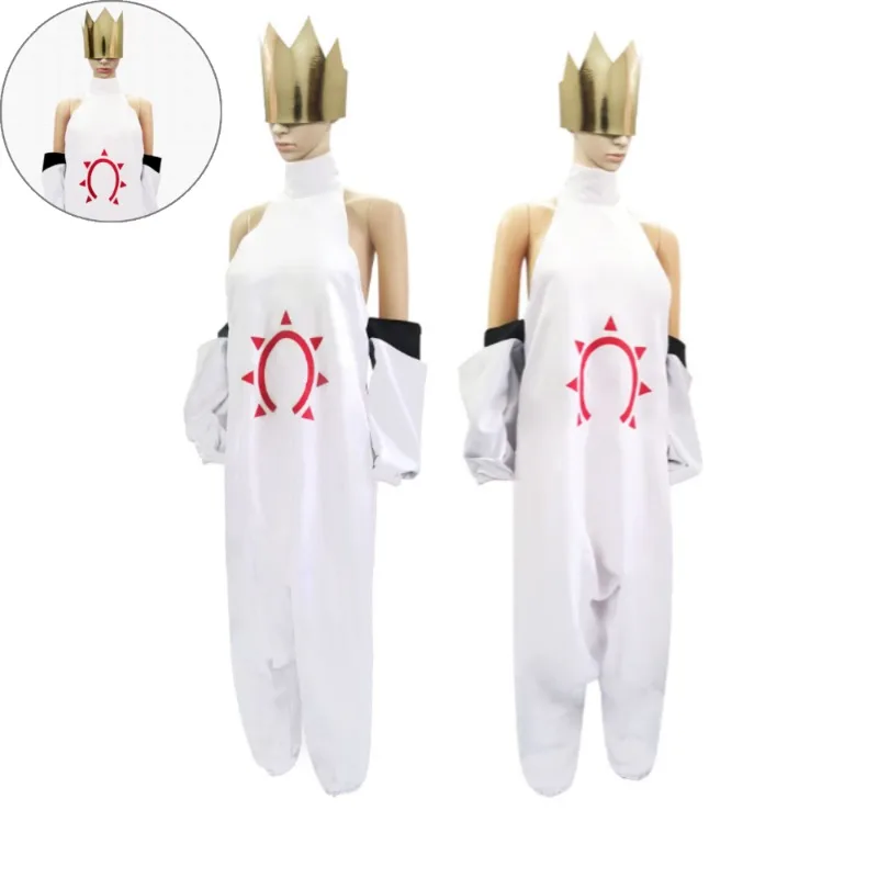

Evangelist Second Pillar Haumea Cosplay Costume Fire Force Rie Kugimiya Role Adolla Burst User Outfit Full Set Halloween