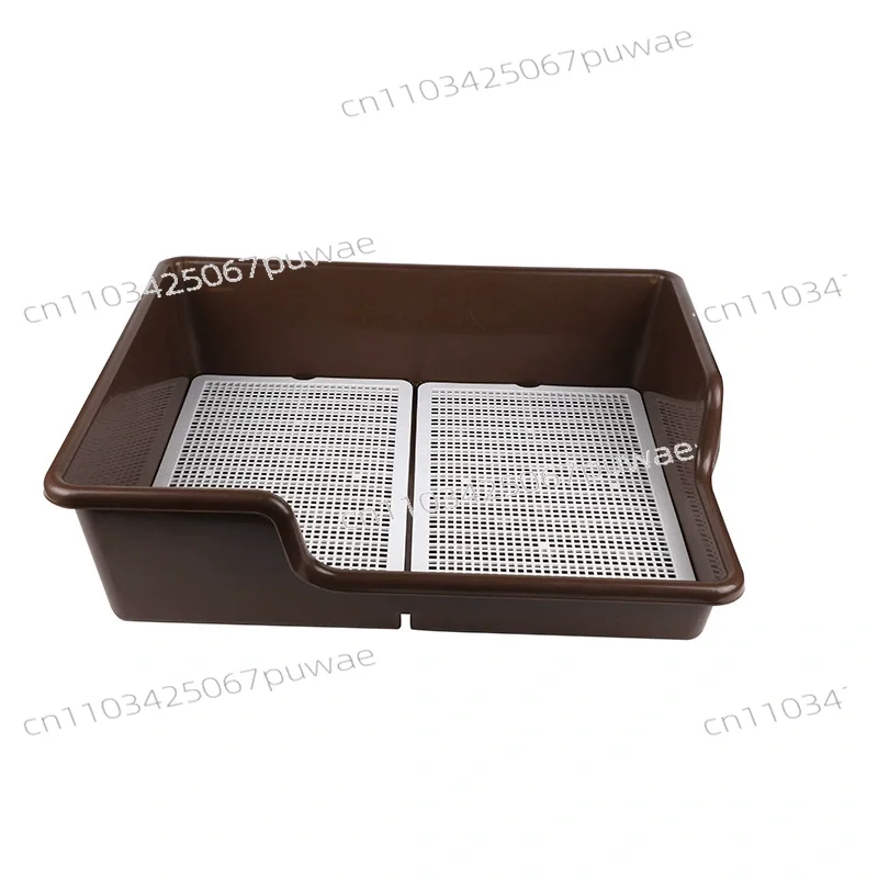 

Удобный домашний туалет для маленьких собак: нажимной унитаз для животных, лоток с защитой от брызг и ограждением