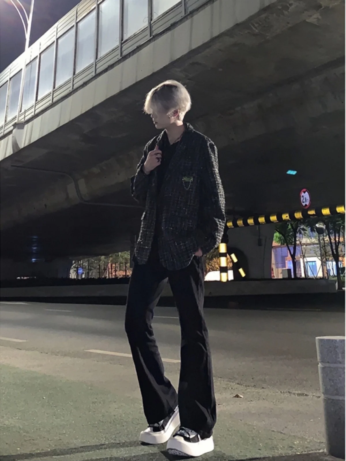 

Cleanfit Bla Men's Jeans Straight Leg Mid-Low Waist Zipper Fly American High Street Sle Autumn Spring Faion Trousers