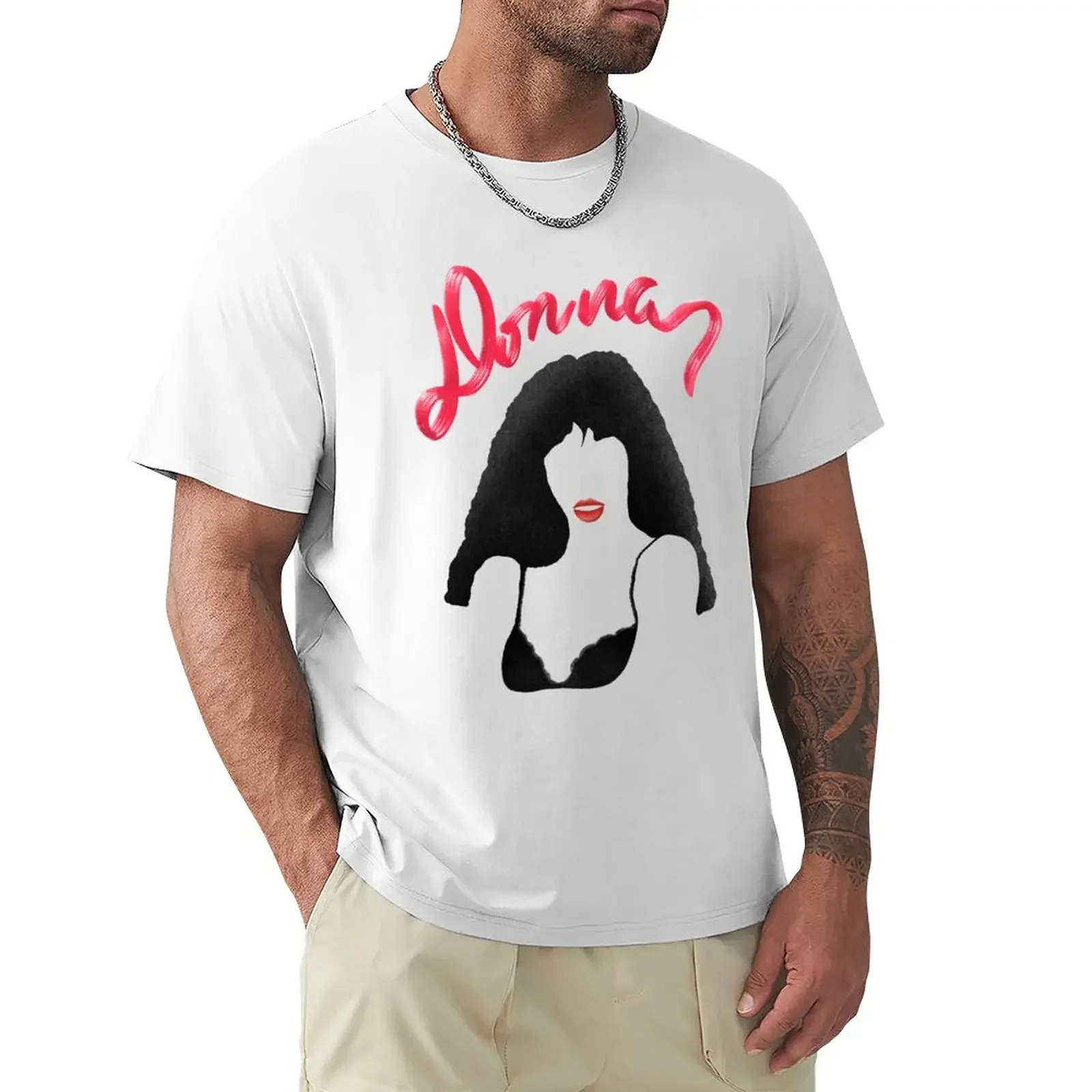 Donna Summer T-Shirt animal prinfor boys plus size tops men clothes