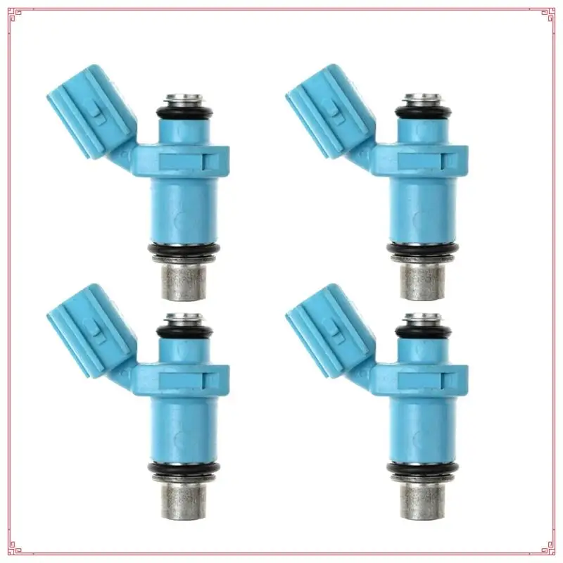

4 PCS Motorcycle Fuel Injector 6C5-13761-00-00 6C5-13761 Fit For 40HP 50HP 60HP 4 Stroke