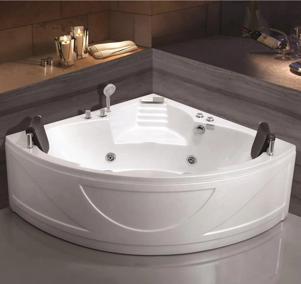 Indoor Large Sex Japan Onsen Jetted Hydro Massage Baths Tub Insert For Two Persons