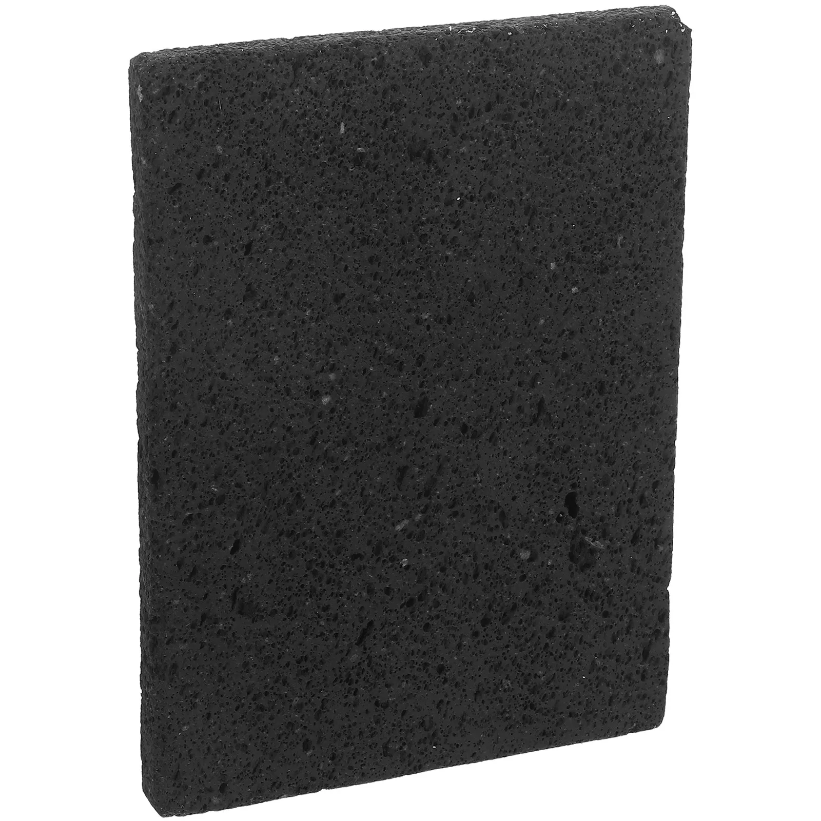 Placa de Piedra Volcánica para Asar de 20x15cm, Estilo Barbacoa Coreana, Piedra Natural para Cocinar, para Platos Vegetarianos, Pizza y Uso en Exteriores