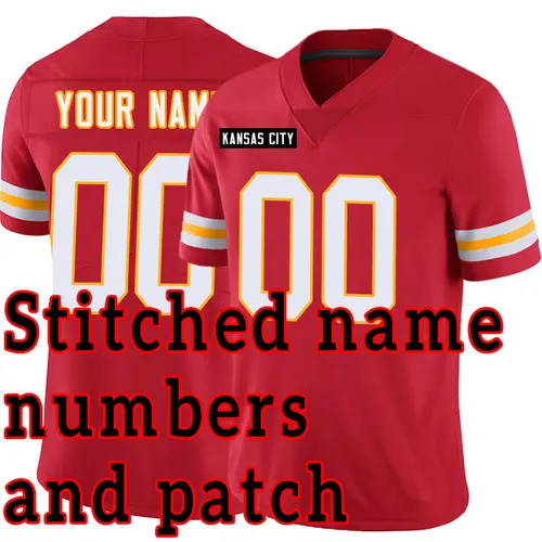 Imagen 2 del producto Camiseta de fútbol americano cosida personalizada Detroit,Buffalo,Dallas,Houston,Kansas City,Pittsburgh,Philadelphia,Nueva York,Chicago