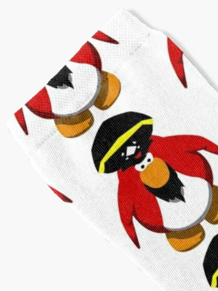 Club penguin Rockhopper Socks soccer anti-slip Thermal man winter hiking Socks Woman Men's