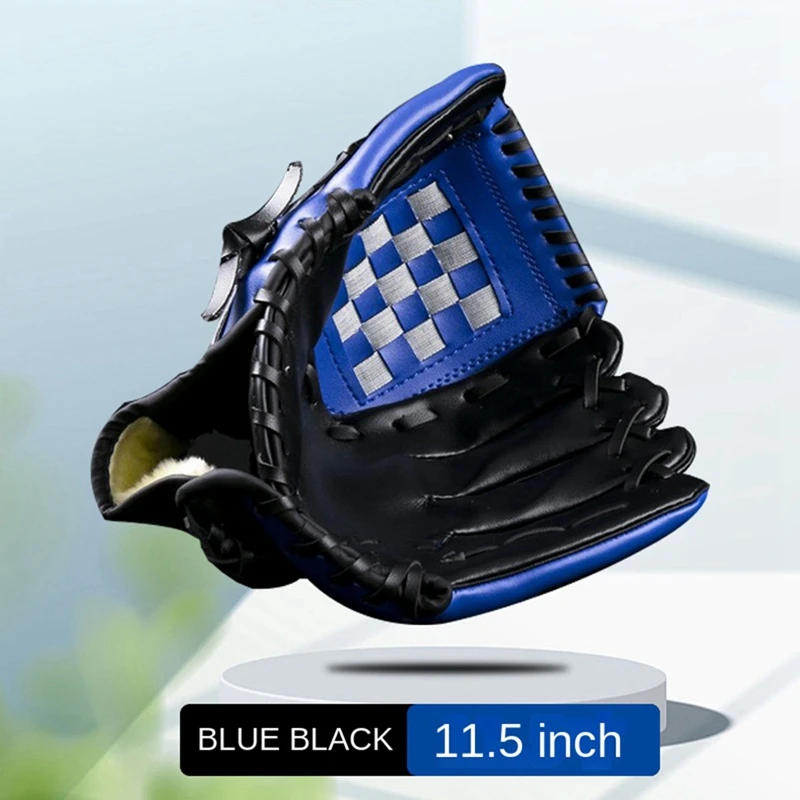 11.5 Inch Baseball Gloves Batting Gloves Youth Children's Pitching Gloves PU Catching Gloves