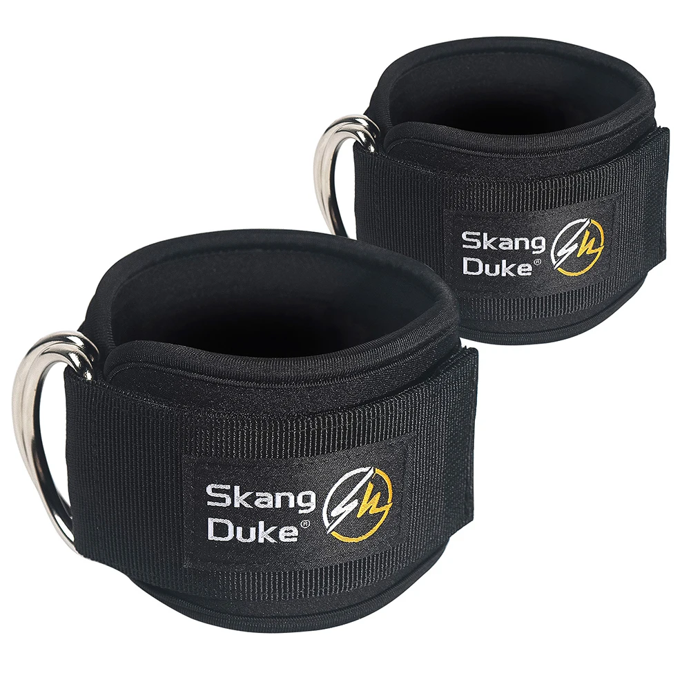 1/2pcs Ankle Buckles Breathable D-ring Buttocks Exercises Foot Strap Adjustable Sweat Men Women Workout Supplies