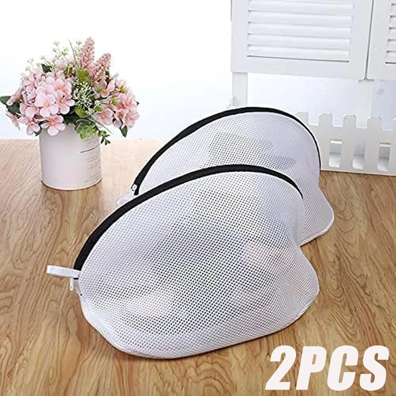 

1/2PCS Shoe Laundry Net Set Laundry Net Laundry Bag with Zipper for Washing Machine and Dryer Sneaker Laundry Nets Laundry Bags