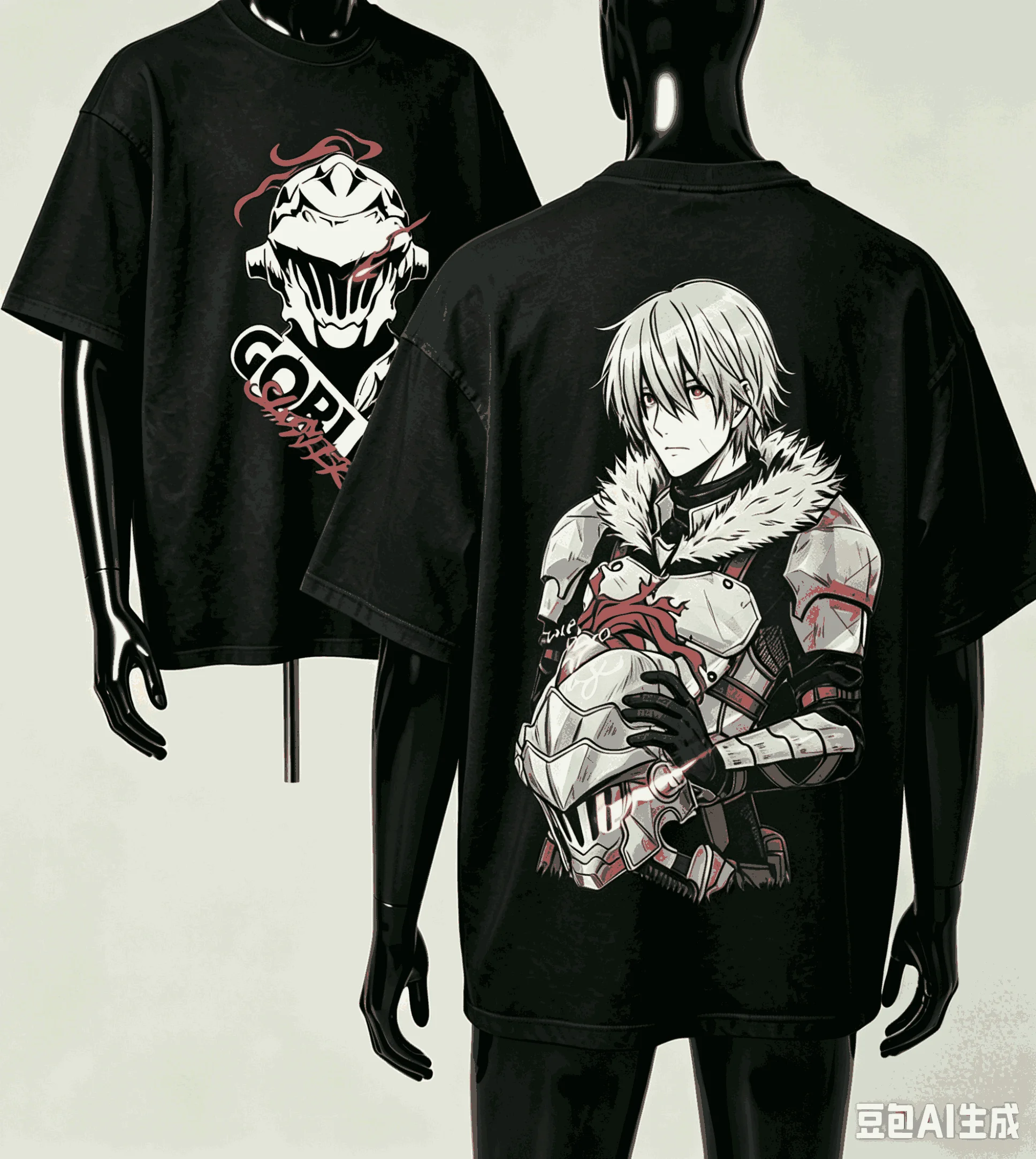 Goblin Slayer Anime Lover T-shirt Harajuku Cotton New Model High Street Retro Fashion Oversized Unisex hot product Classic soft