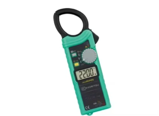 KEW 2200R High Precision Digital AC/DC Clamp Meter with True RMS Measurement, 1000 Amps AC.