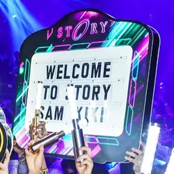 Custom Logo Vip Board Letter Message Glorifier Club Sign Service Plastic Nightclub LED Bottle Presenter For Night Club Decor