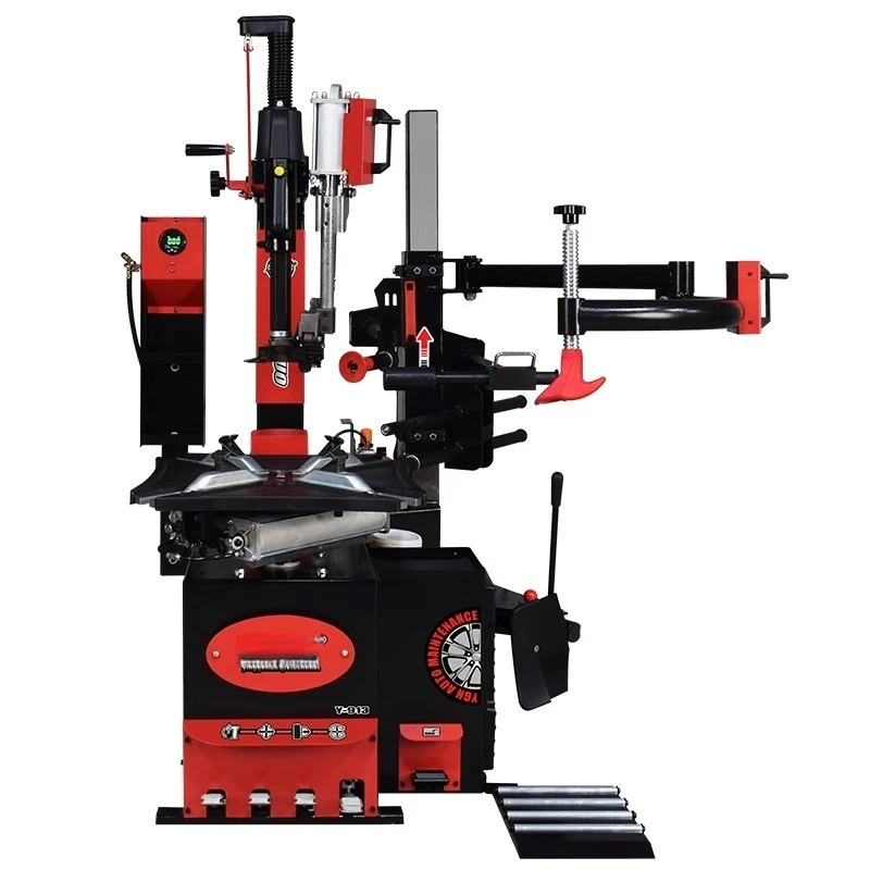 ماكينة تفكيك الإطارات مقاس 26 بوصة، ذراع مساعد مائل تلقائي، رأس الطيور Y-913