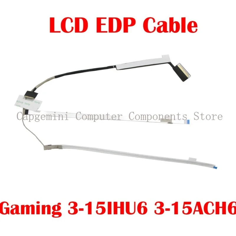 LCD EDP cable for Lenovo IdeaPad gaming 3-15ihu6 3-15ach6 5c10s30292 82k1 30pin