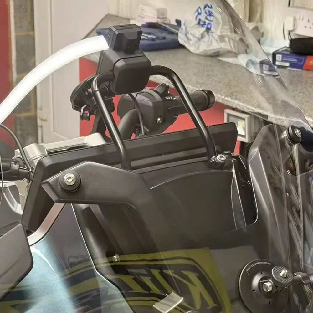 For BMW R1300RT R1300GS ADV 2022-2026- Motorcycle Accessories Windshield Phone Navigator Holder R1300 R 1300 RT GS GPS Mount
