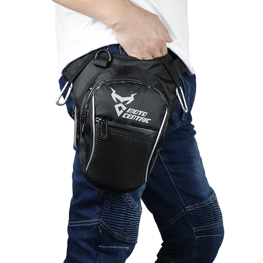 Motorcycle Leg Side Bag Waterproof Drop Leg Bag Waist Hip Fanny Pack Thigh Bags Adjustable Belt Universal Tools Storage Luggage