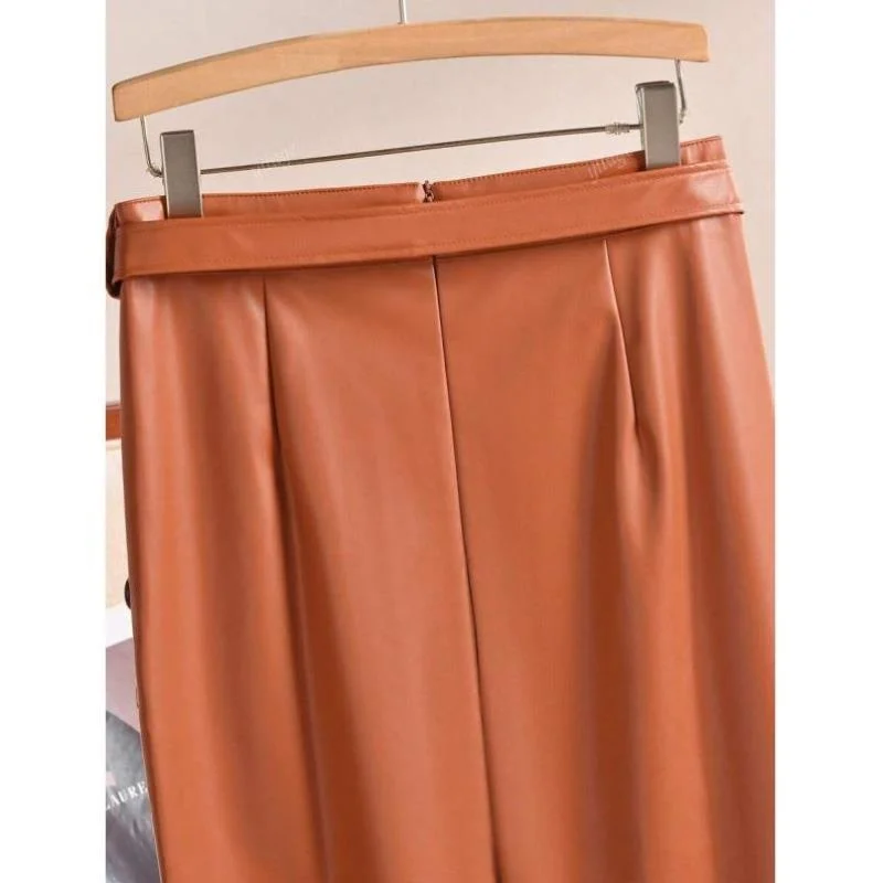 Faionable الخريف المرأة ort السراويل Bot Sle Ciwalk خمر تسعة قطع السراويل مرونة مايكرو تمتد حجم كبير #5