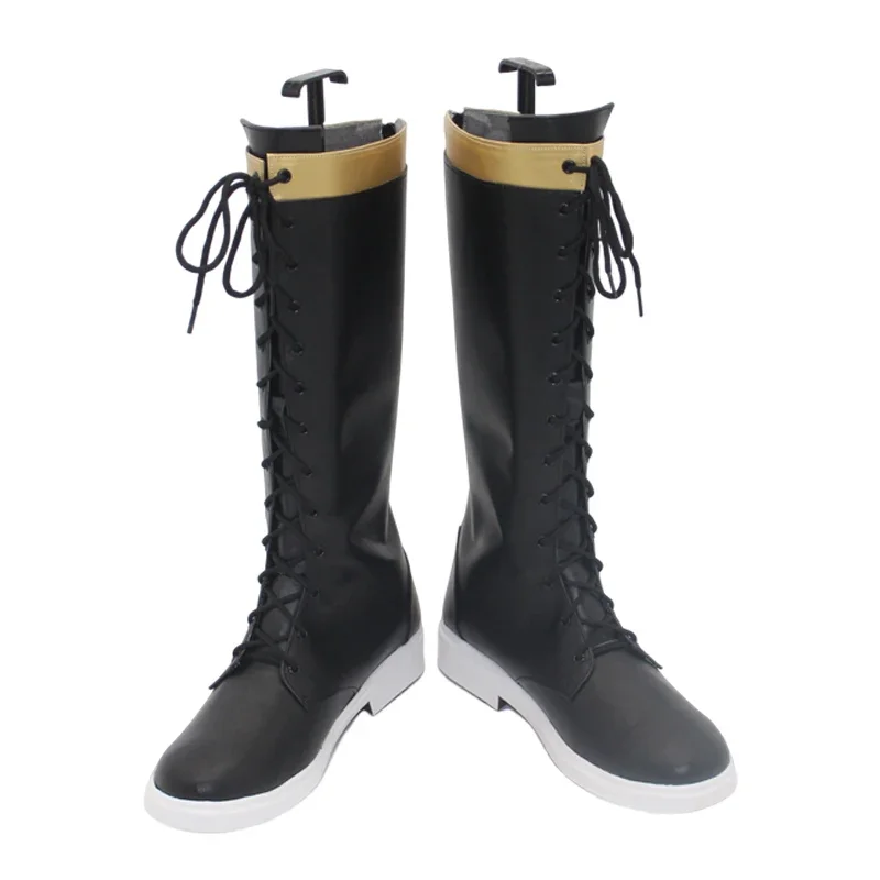 Buty do Cosplayu Kevin Kaslana z gry Honkai Impact 3, buty na Halloween, karnawał, buty PU, rekwizyty do cosplayu, szyte na miarę