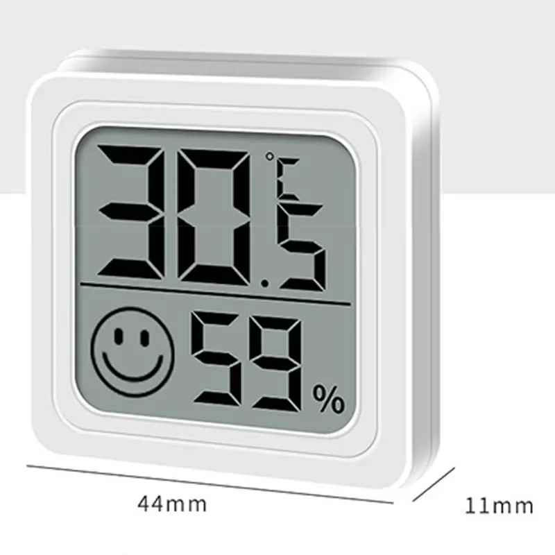 LCD Digital Thermometer Hygrometer Indoor Room Electronic Temperature Humidity Meter Sensor Gauge Weather Station For Home ﻿