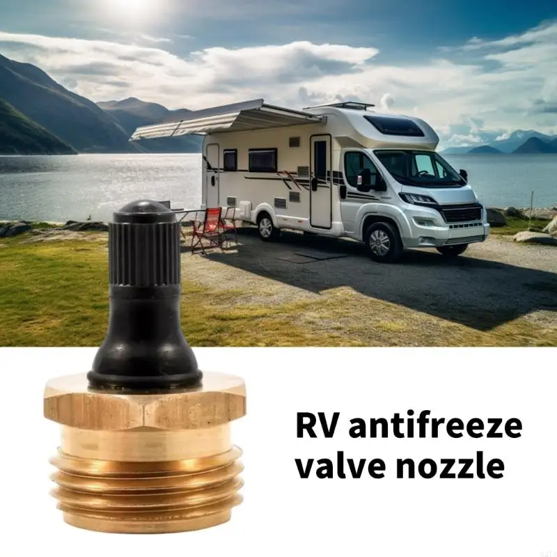 Motorhome Blowout Fitting Brass Blow Out Plug for City Water Port Winterizing