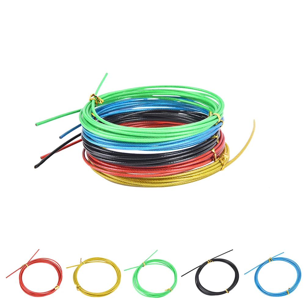 Steel Wire For Jump Ropes 3m Spare Crossfit Fitness Rope Replaceable Wire Cable Metal Speed Jump Rope Skipping Rope