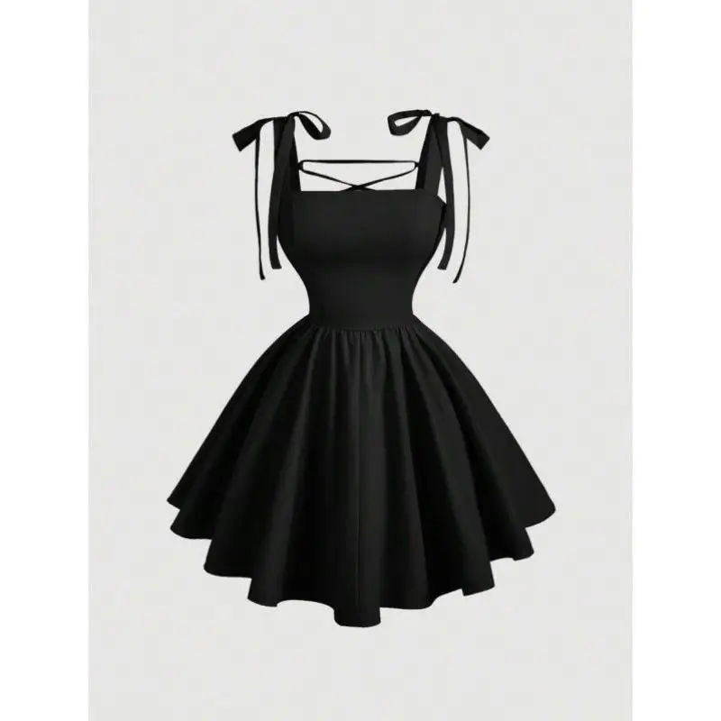 

Bla Romantic Bal Knot Dr 48034 Sle Date Dr Sexy Open Ba Casual Sport Suit Autumn Seven Sve