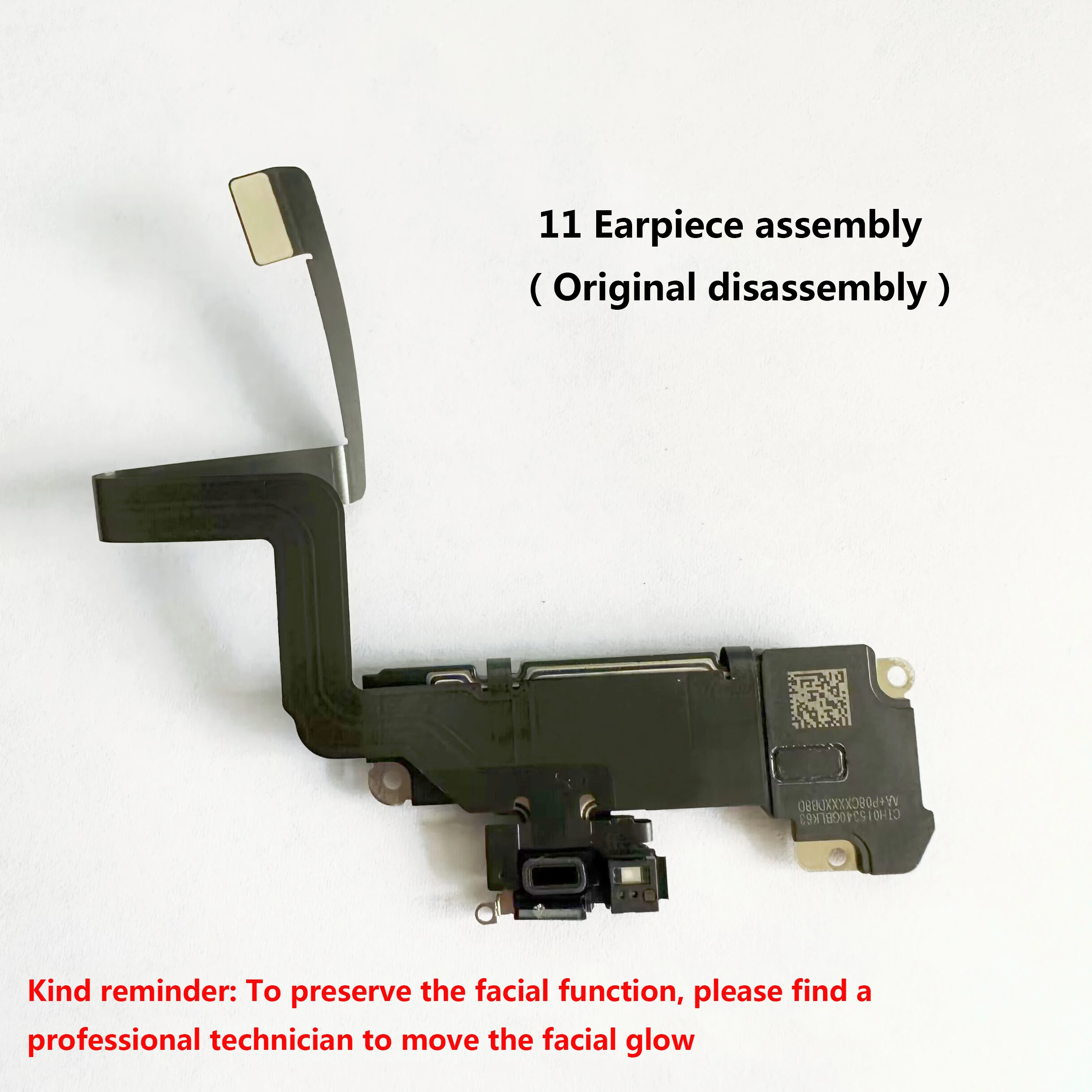 Earpiece Ear Speaker Tested Disassembly For iPhone 11 12 Mini X XR XS Pro Max Proximity Light Sensor Microphone Flex Cable