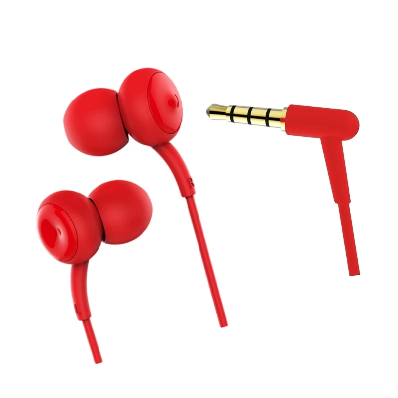  Corded Earbuds In-Ear Earphones Noise Isolating Headphone with Microphone 3.5Mm Ear Buds for Smartphones Music