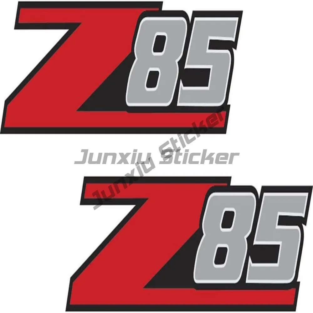 2 Stück Z85 4x4 Vinyl-Grafik-Aufkleber 1500 2500 Truck Pickup Sticker Zr-2 4x4 Offroad-Aufkleber USA-Flagge für LKWs SUV Wohnmobile Seitenfenster – Detail 4
