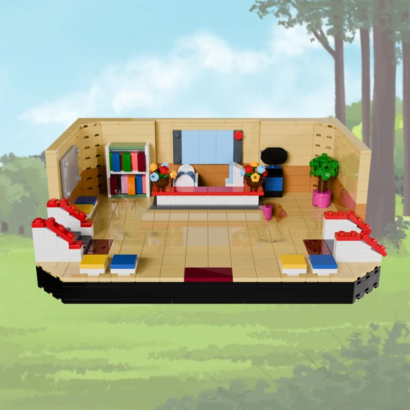 

631 шт. MOC карманные домашние животные центр строительные блоки Рождественский подарок головоломки-строительные игрушки сенсорные пособия Монтессори на основе запроса