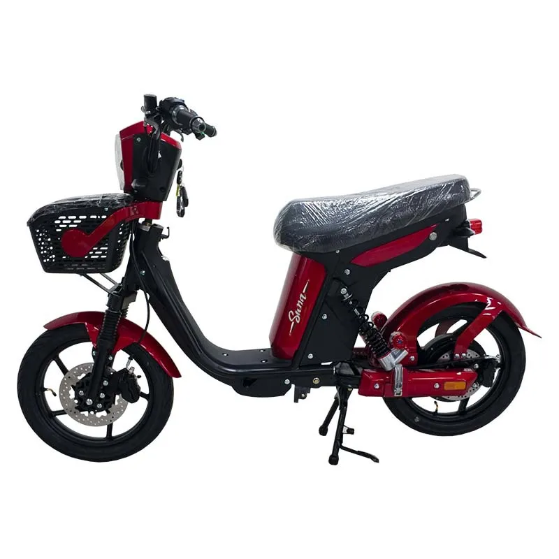 

60v 1000w Electric Bike 10-Inch Vintage Moto Electrica Pedal Assist Bluetooth Technology Adults Women Two-Wheel City