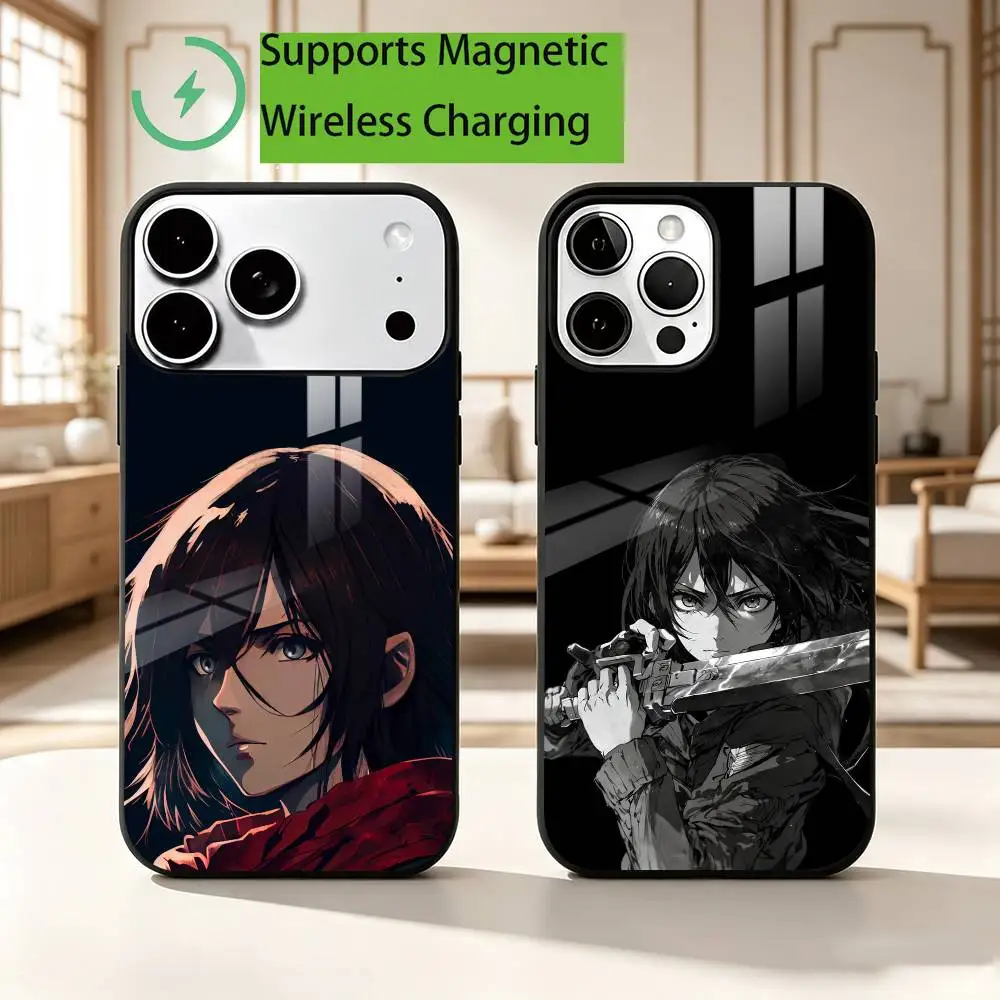 capa-de-telefone-attack-on-titan-ackerman-para-iphone-17-16-15-14-13-12-11-plus-pro-magnetica-para-carregamento-sem-fio-magsafe-presente