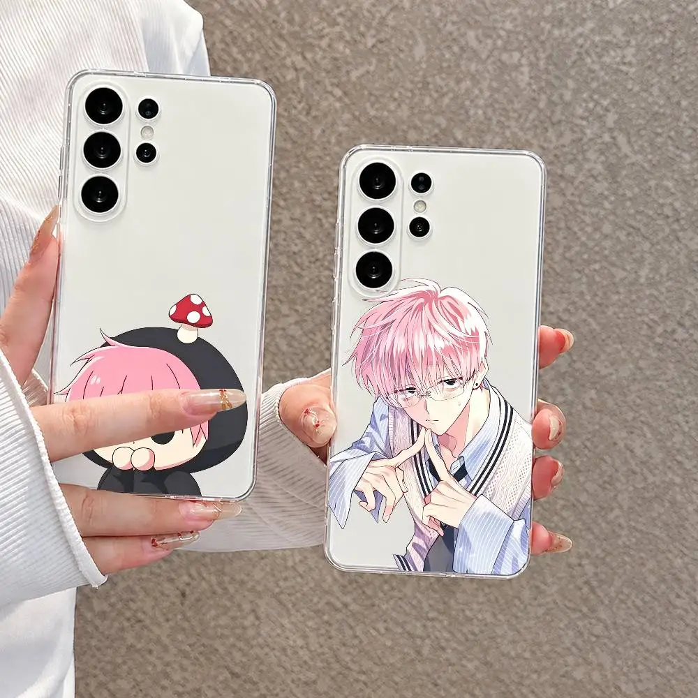 Tamons B-Side Tamon Fukuhara Phone Case For Samsung S25,S24,S21,S22,S23,S30,Ultra,S20,Plus,Fe Transparent Cover