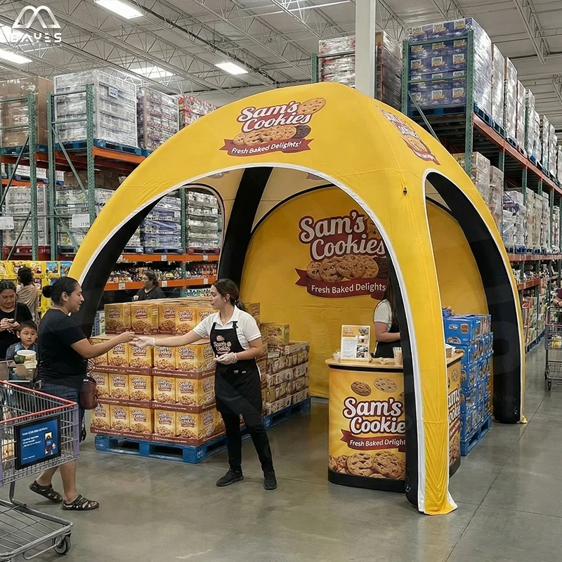 Custom Logo Inflatable Tent Air Dome Canopy Gazebo Pop Up Trade Show Tents For Events Party Advertising Carpa Inflable