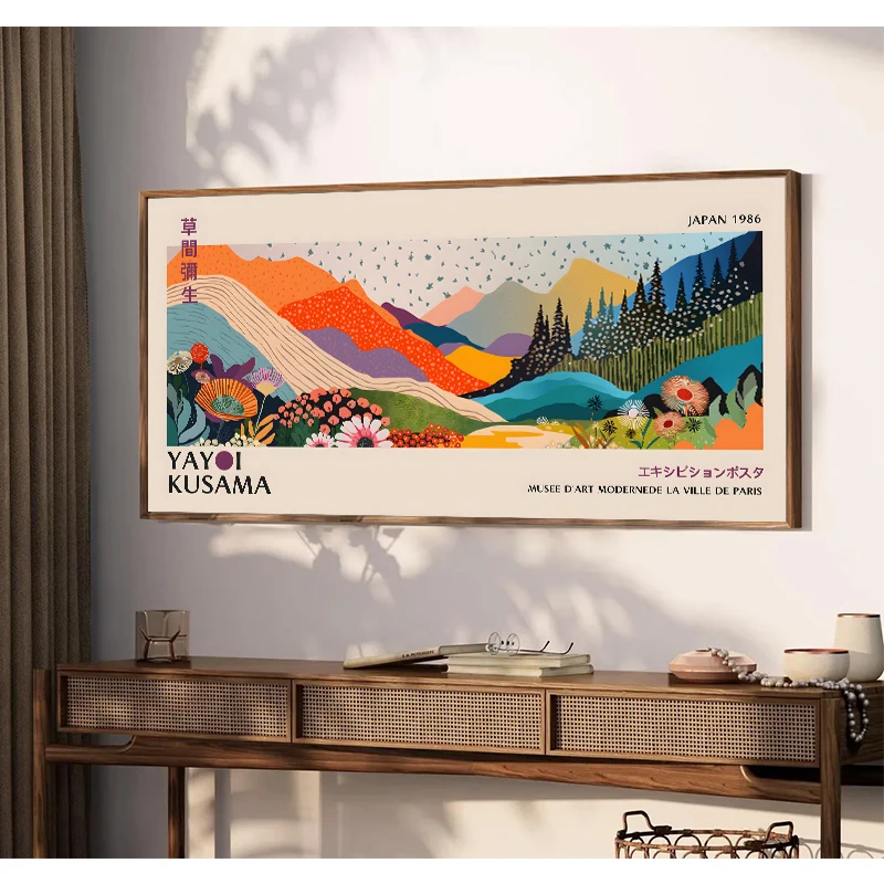 Bauhaus-Serie, abstrakte, minimalistische Mid-Century-Leinwand-Wandkunst, rahmenlose moderne Wandkunstdrucke für die Dekoration von Wohnzimmer und Schlafzimmer – Detail 6