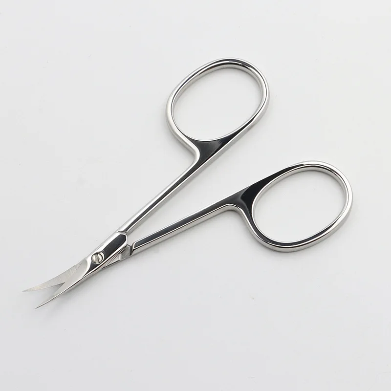 Professional Manicure Cuticle Scissors Japan Quality Stainless Steel Nail Scissors Curved Blade Nail Cuticle Trimmer Nippers