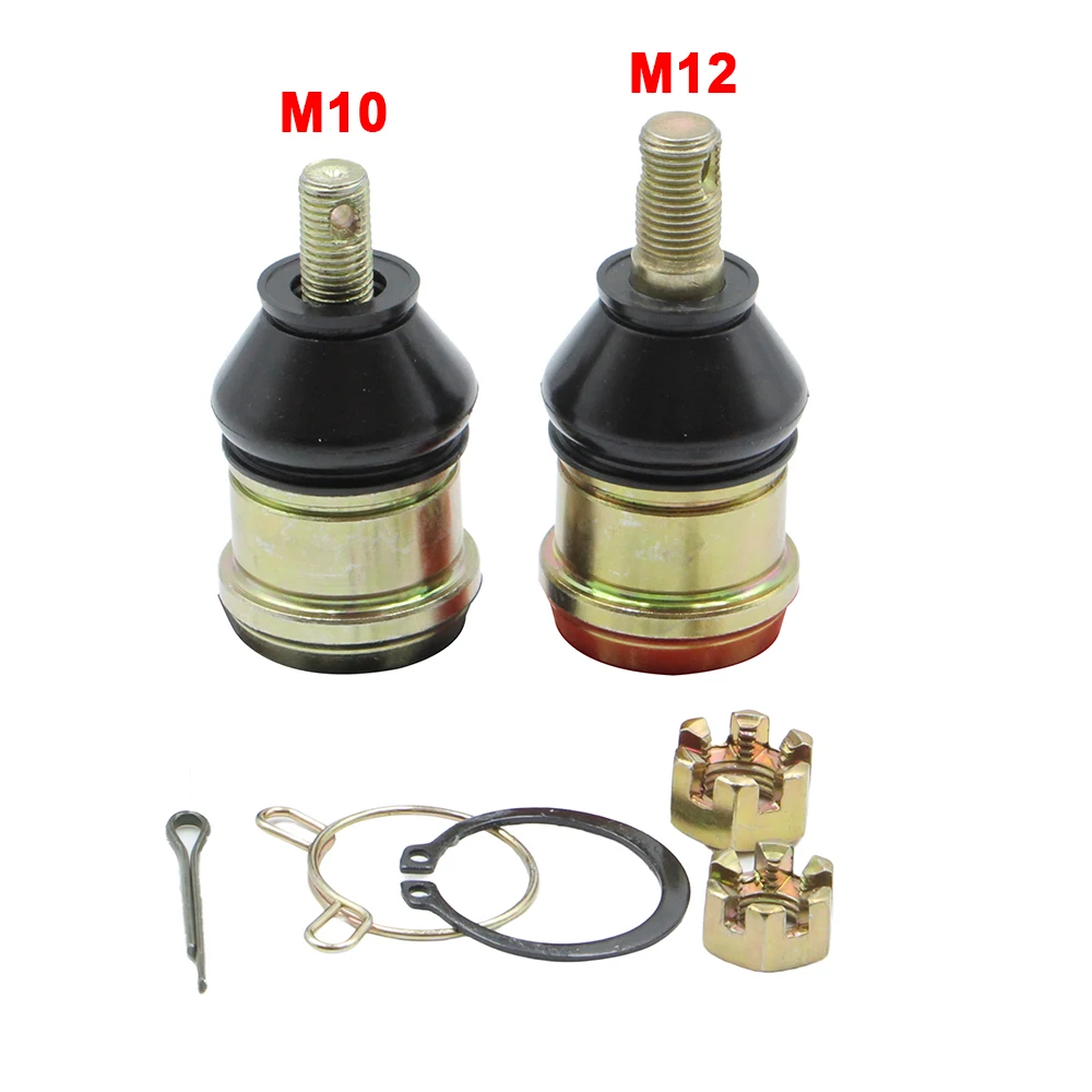 ATV Ball Joint M10 M12 Upper Lower Control Arm Ball Joint 32mm Diameter For Quad Go Kart Buggy UTV Four Wheeler Replacement Part