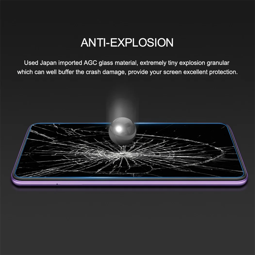 For Xiaomi Poco X3 NFC X2 X3 X3 Pro Tempered Glass Nillkin H+PRO 0.2mm Anti-Explosion Screen Protector Glass For Poco F3 F2 Pro