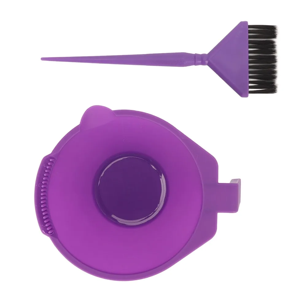 Premium Hair Dye Brush Bowl PP Nylon Material Professional Hair Coloring Kit Durable Lightweight Styling Tool Kit For Home Salon