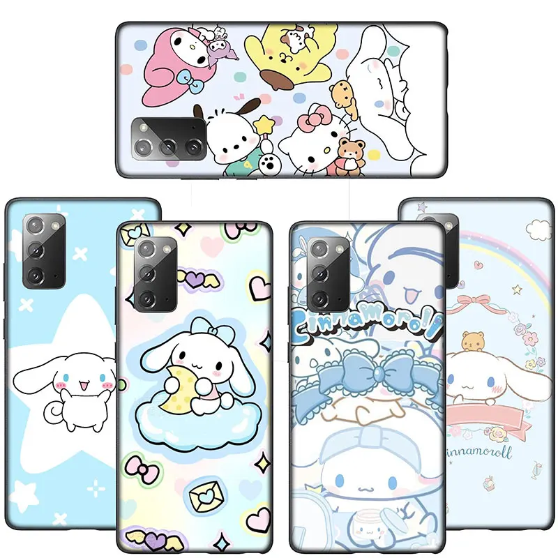 SO43 Cinnamoroll Sanrio art Cover Phone Case for Samsung Galaxy S20 S21 S22 S23 S24 Fe Plus Ultra Lite